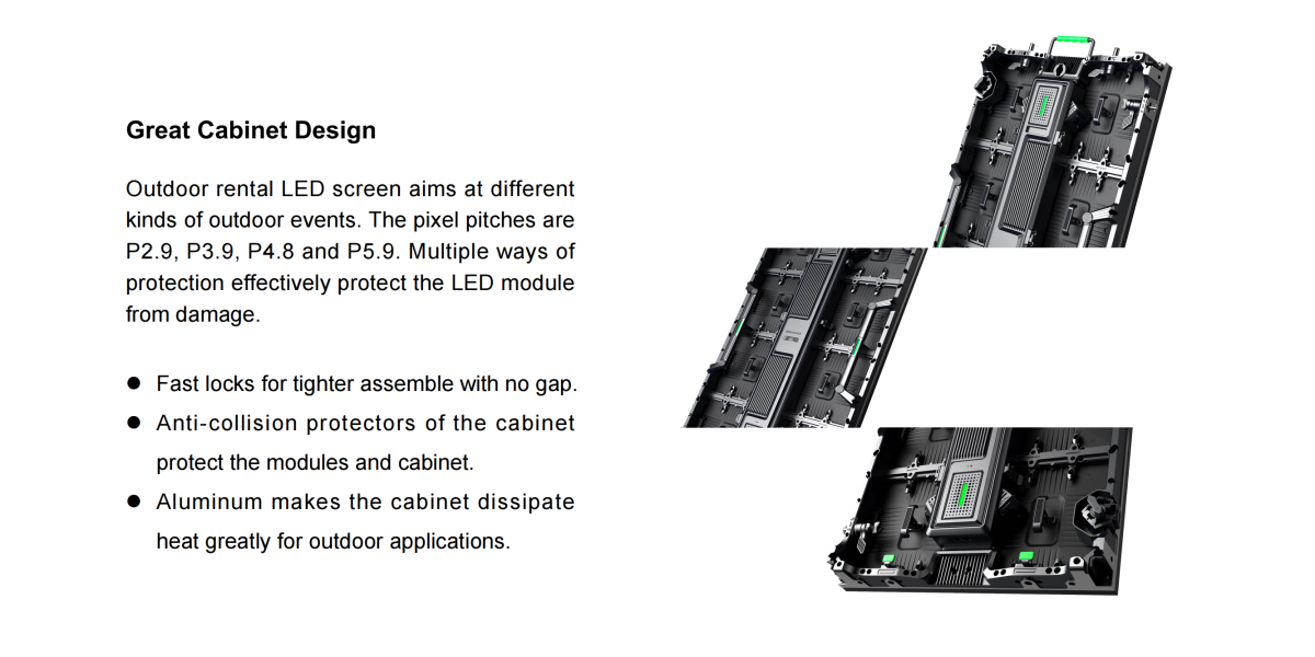 outdoor rental LED display